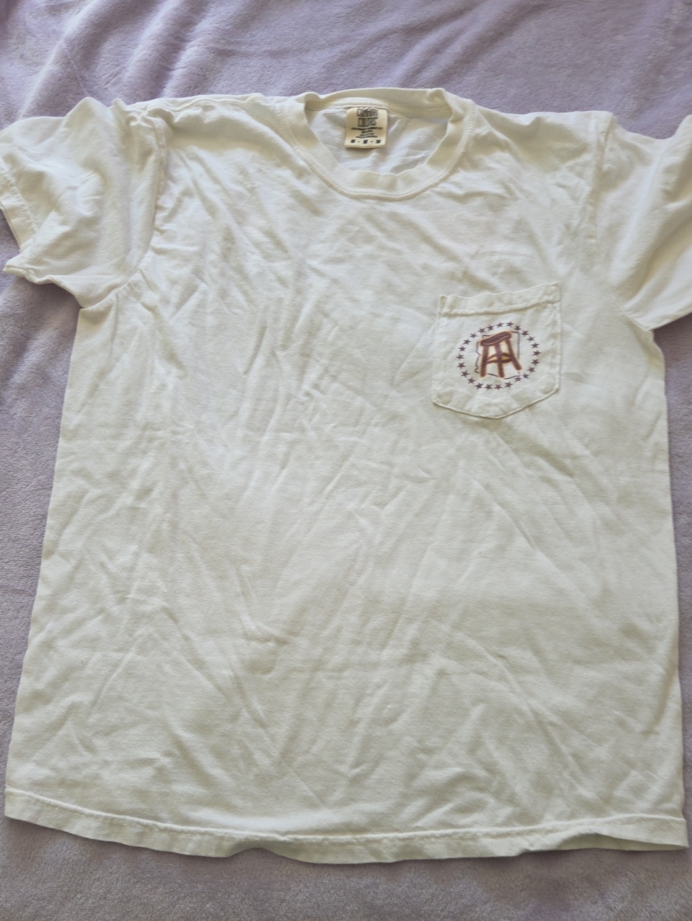 Barstool Sports Comfort Colors Viva La Desert ASU Arizona Pocket Tee M